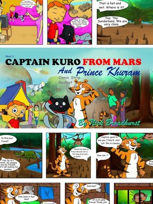 cover image of Captain Kuro From Mars and Prince Khuram Comic Strip Booklet